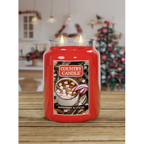 Peppermint Cocoa - Bote Grande 737 g.