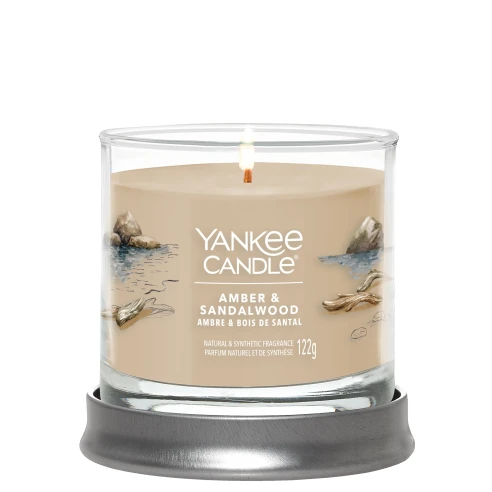 Amber & Sandalwood - Vaso Pequeño 122 g.