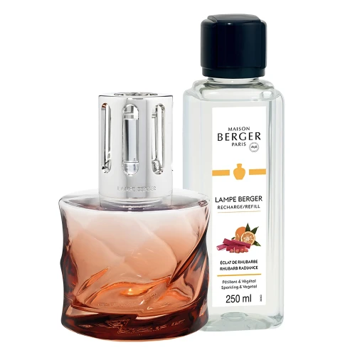 Spirale Rose Ambré - Cofre Lámpara Berger
