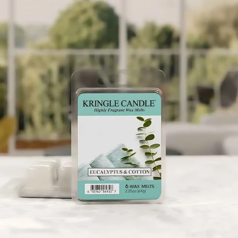 Eucalyptus & Cotton - Wax Melts 64 g.