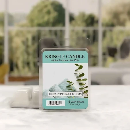 Eucalyptus & Cotton - Wax Melts 64 g.
