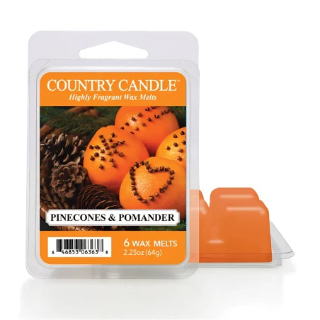Pinecones & Pomander - Wax Melts Pack 6 Uds.
