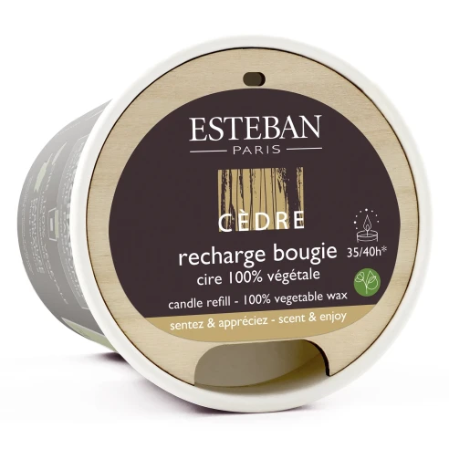 Cèdre - Recarga Vela Perfumada 180 g.
