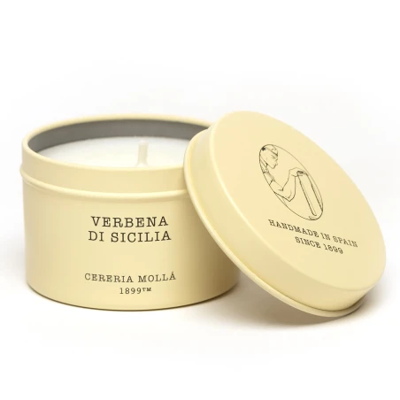 Verbena di Sicilia - Vela Perfumada en Lata 90 g.