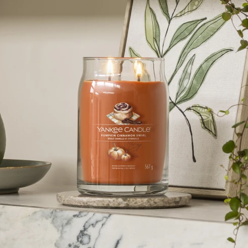 Pumpkin Cinnamon Swirl - Bote Grande 567 g.