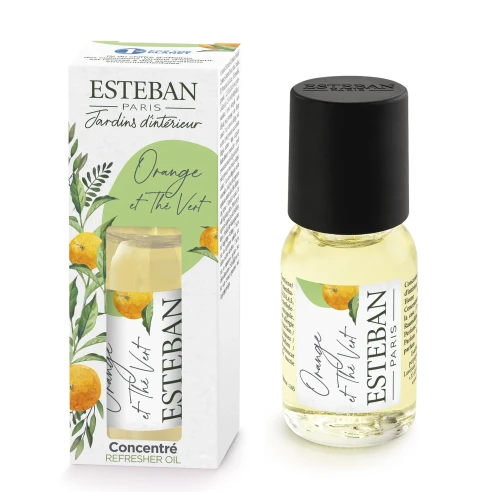 Orange et Thé vert - Aceite de Perfume 15 ml.