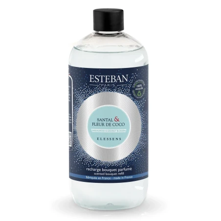 Santal & Fleur de coco - Recambio de Mikado 500 ml.