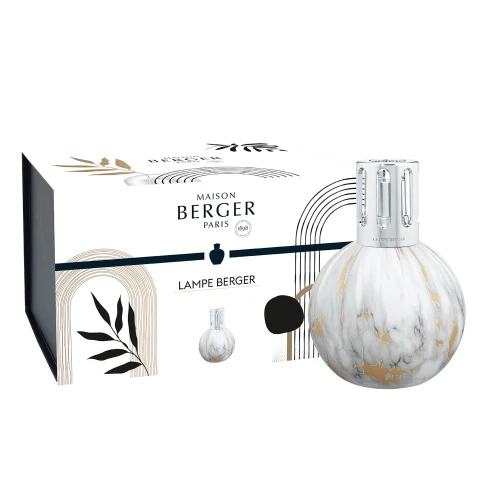 Marbrure Blanche - Cofre Lámpara Berger