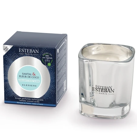 Santal & Fleur de coco - Vela Perfumada 180 g.
