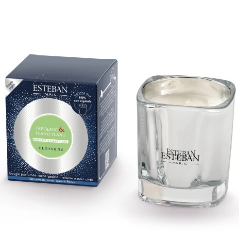 Thé blanc & Ylang-Ylang - Vela Perfumada 180 g.
