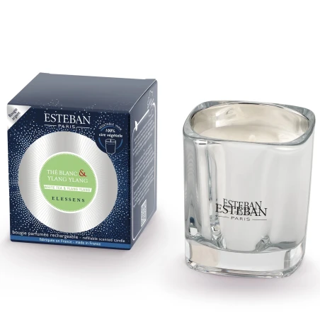 Thé blanc & Ylang-Ylang - Vela Perfumada 180 g.