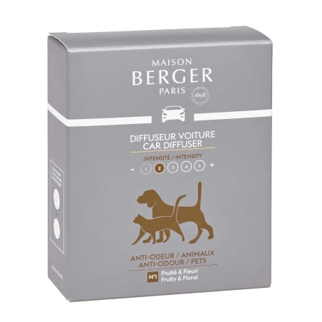 Eliminador de olores de Animales - Pack 2 Recambios Ambientador de Coche