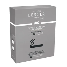 Eliminador de olores de Tabaco - Pack 2 Recambios Ambientador de Coche