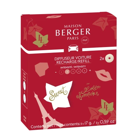 Lolita Lempicka Sweet - Pack 2 Recambios Ambientador de Coche