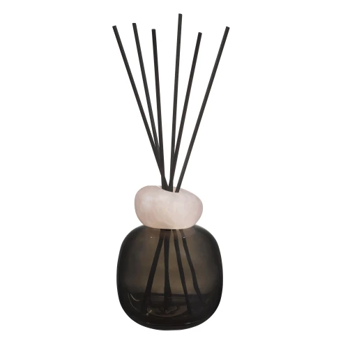 Minéral Noir Quartz Rose - Mikado 180 ml.