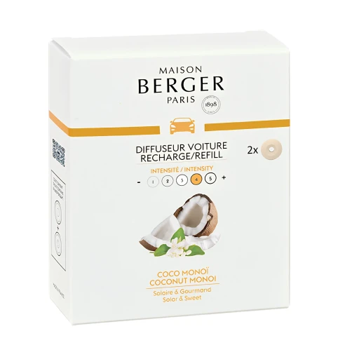 Coco Monoï - Pack 2 Recambios Ambientador de Coche