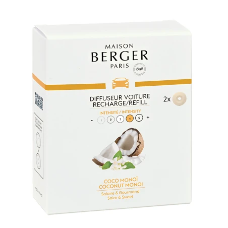Coco Monoï - Pack 2 Recambios Ambientador de Coche
