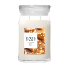 Vela Yankee Candle Caramel Kiss - Bote Grande 567 g.