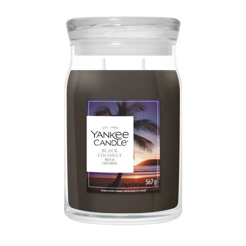 Vela Yankee Candle Black Coconut - Bote Grande 567 g.