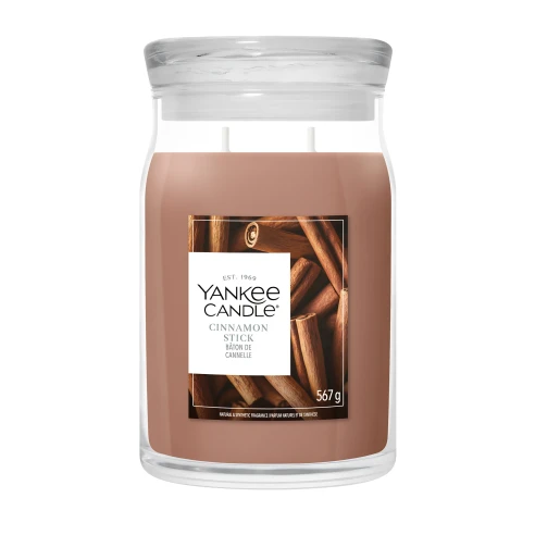 Vela Yankee Candle Cinnamon Stick - Bote Grande 567 g.