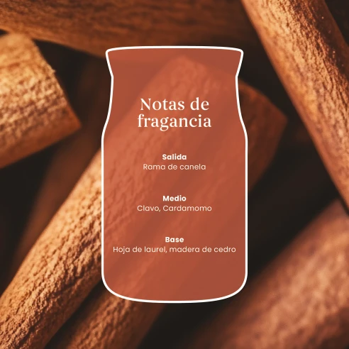 Vela Yankee Candle Cinnamon Stick - Bote Grande 567 g. - detalle del producto