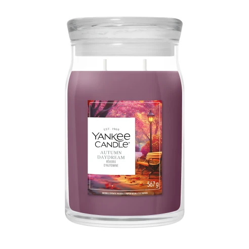 Vela Yankee Candle Autumn Daydream - Bote Grande 567 g.