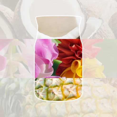 Vela Yankee Candle Coconut Beach - ambientación