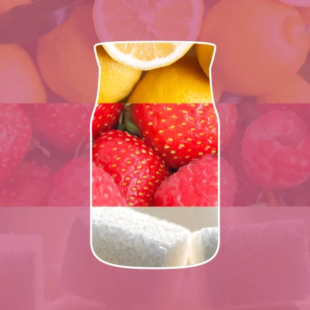 Vela Yankee Candle Iced Berry Lemonade - ambientación