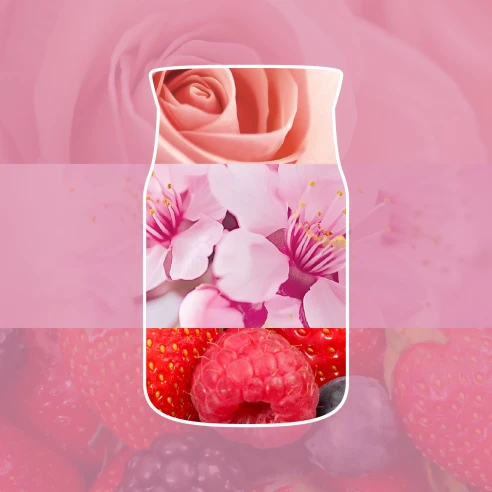 Vela Yankee Candle Enchanting Cherry Blossom - ambientación