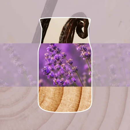 Vela Yankee Candle Dried Lavender & Oak - ambientación