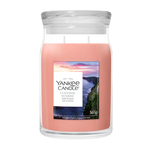 Vela Yankee Candle Cliffside Sunrise - Bote Grande 567 g.