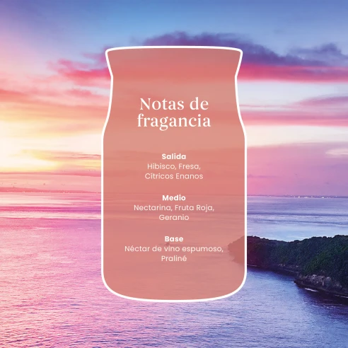 Vela Yankee Candle Cliffside Sunrise - detalle del producto