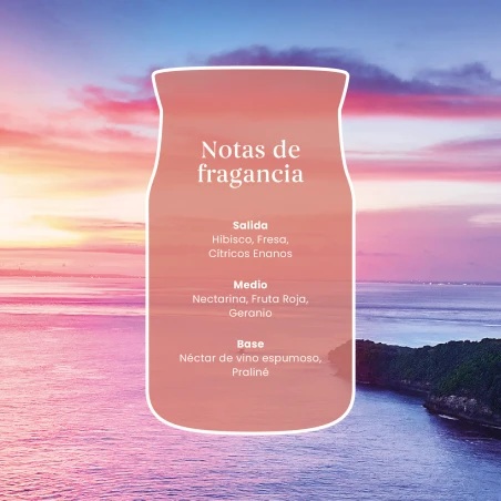 Vela Yankee Candle Cliffside Sunrise - detalle del producto