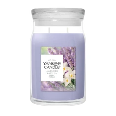 Vela Yankee Candle Lavender Vanilla - Bote Grande 567 g.