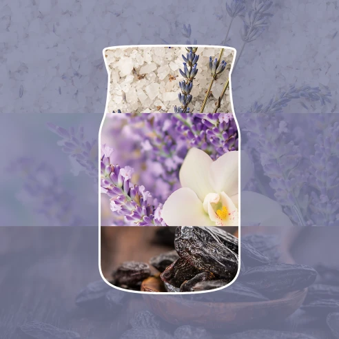 Vela Yankee Candle Lavender Vanilla - ambientación