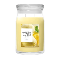Vela Yankee Candle Lemon Gelato - Bote Grande 567 g.