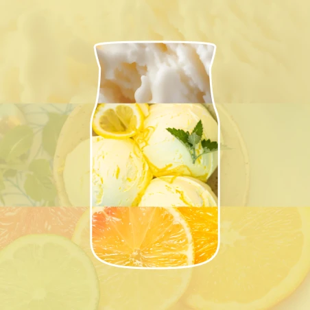 Vela Yankee Candle Lemon Gelato - ambientación