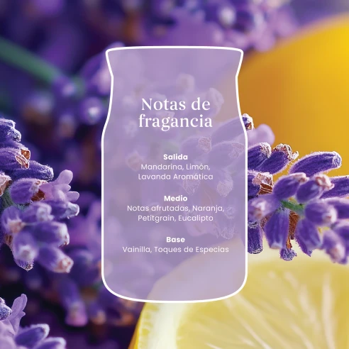 Vela Yankee Candle Lemon Lavender - detalle del producto