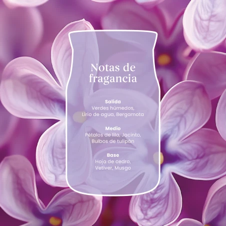 Vela Yankee Candle Lilac Blossom - detalle del producto