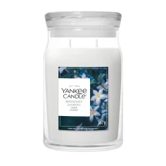 Vela Yankee Candle Midnight Jasmine - Bote Grande 567 g.
