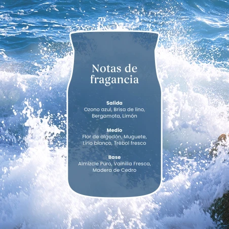 Vela Yankee Candle Ocean Air - detalle del producto