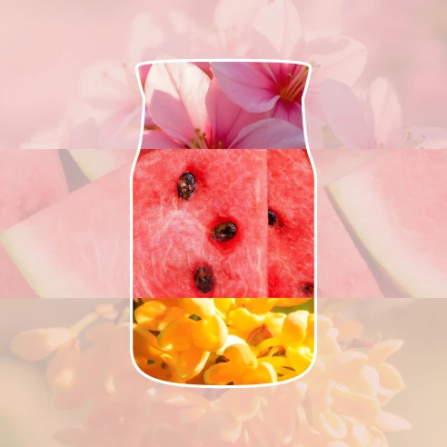 Vela Yankee Candle Pink Sands - ambientación