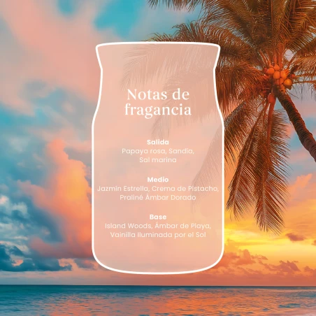 Vela Yankee Candle Pink Sands Glow - detalle del producto