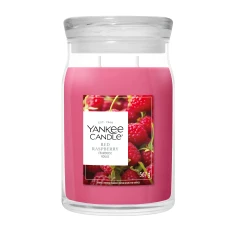 Vela Yankee Candle Red Raspberry - Bote Grande 567 g.
