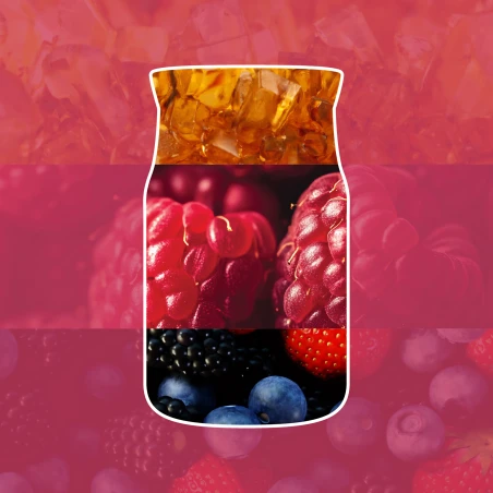 Vela Yankee Candle Red Raspberry - ambientación
