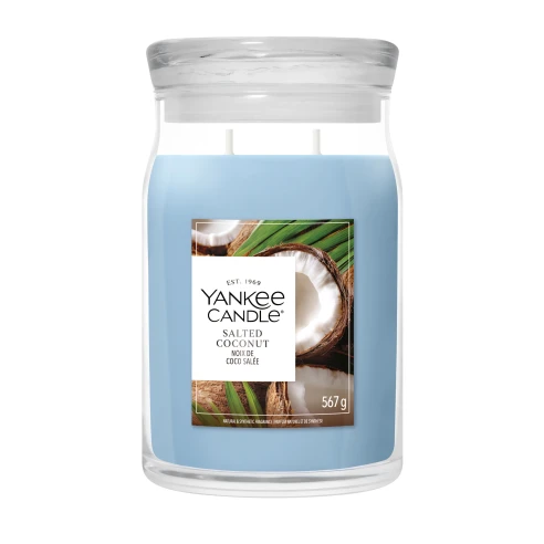 Vela Yankee Candle Salted Coconut - Bote Grande 567 g.