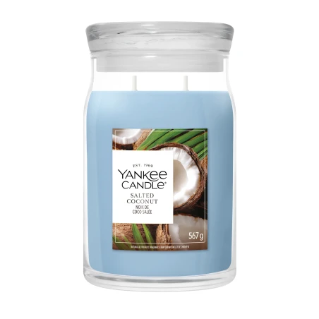Vela Yankee Candle Salted Coconut - Bote Grande 567 g.