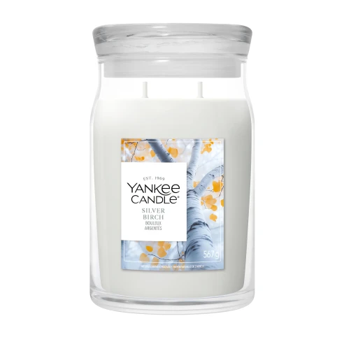 Vela Yankee Candle Silver Birch - Bote Grande 567 g.