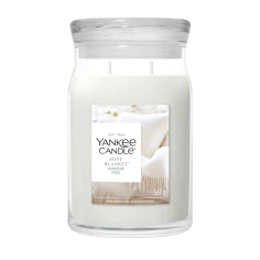 Vela Yankee Candle Soft Blanket - Bote Grande 567 g.