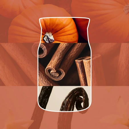 Vela Yankee Candle Spiced Pumpkin - ambientación
